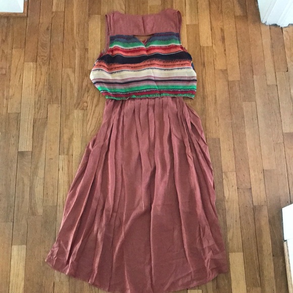 Aztec Blu Pepper mid length dress - Picture 5 of 6